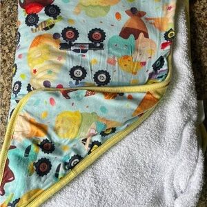 Posh peanut hooded towel